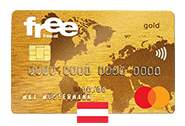 No-fee Mastercard Gold - Austria